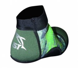 large sock ist spandex green camo 2